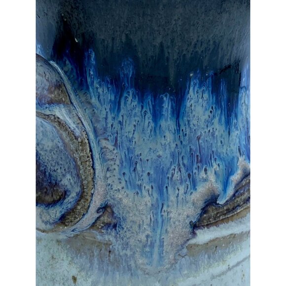 Hand Made Pottery Coffee Mug Designer Signed by Artist - Picture 4 of 6